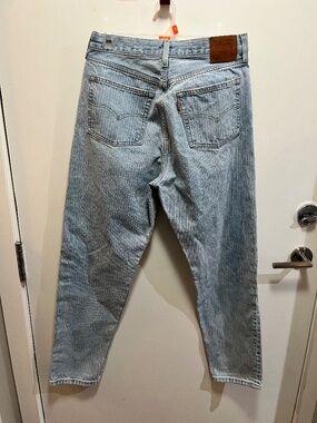 Levi's 501 pinstripe jeans womens